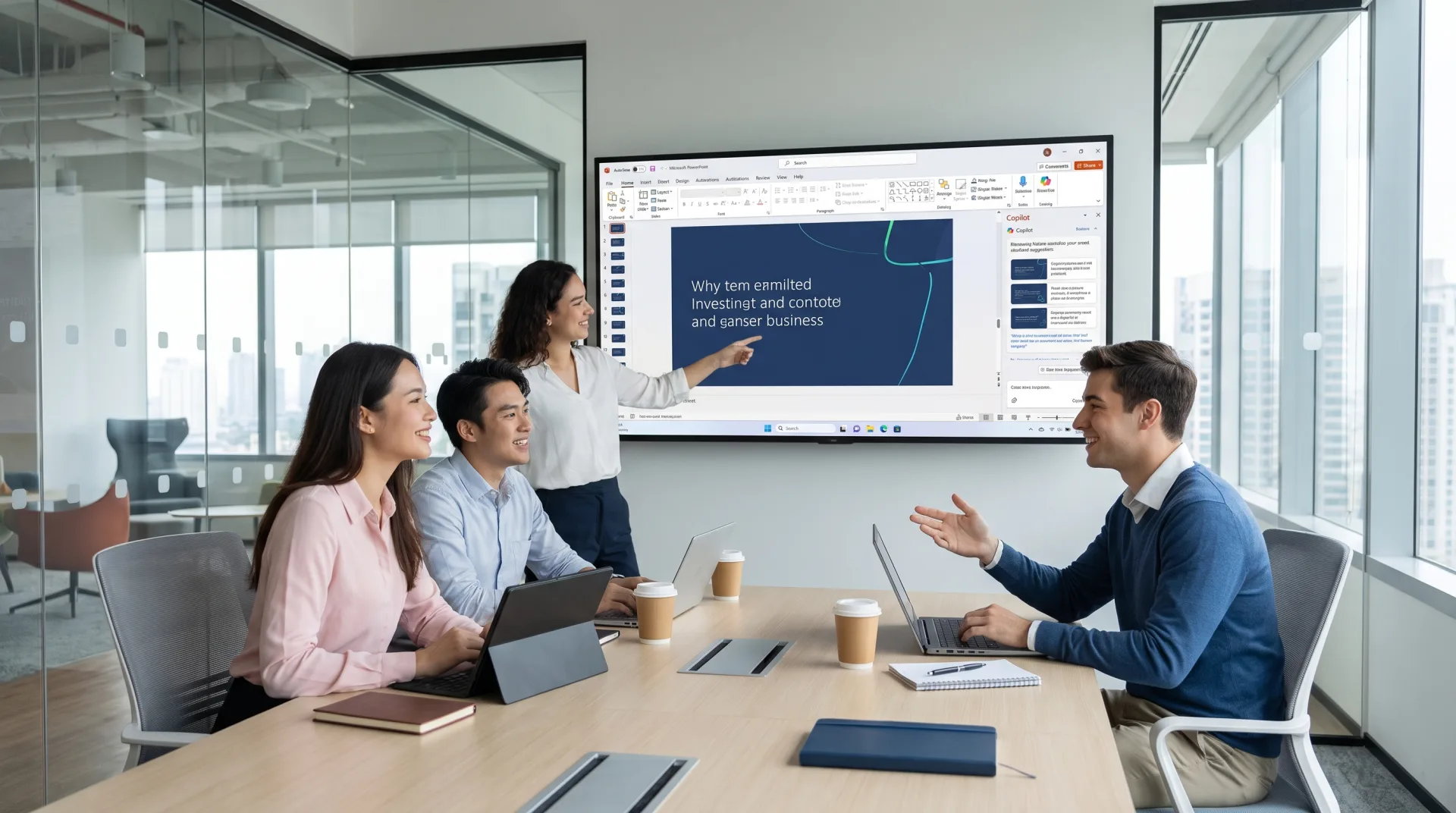 Microsoft PowerPoint 365 con Copilot